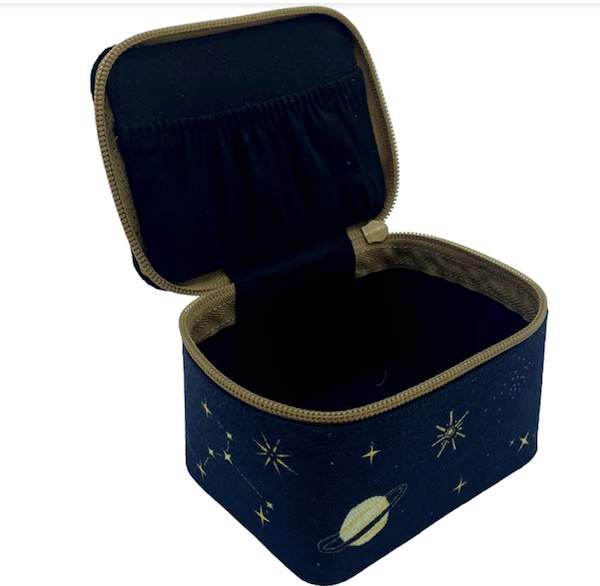 Reiseschmuckkästchen aus Samt